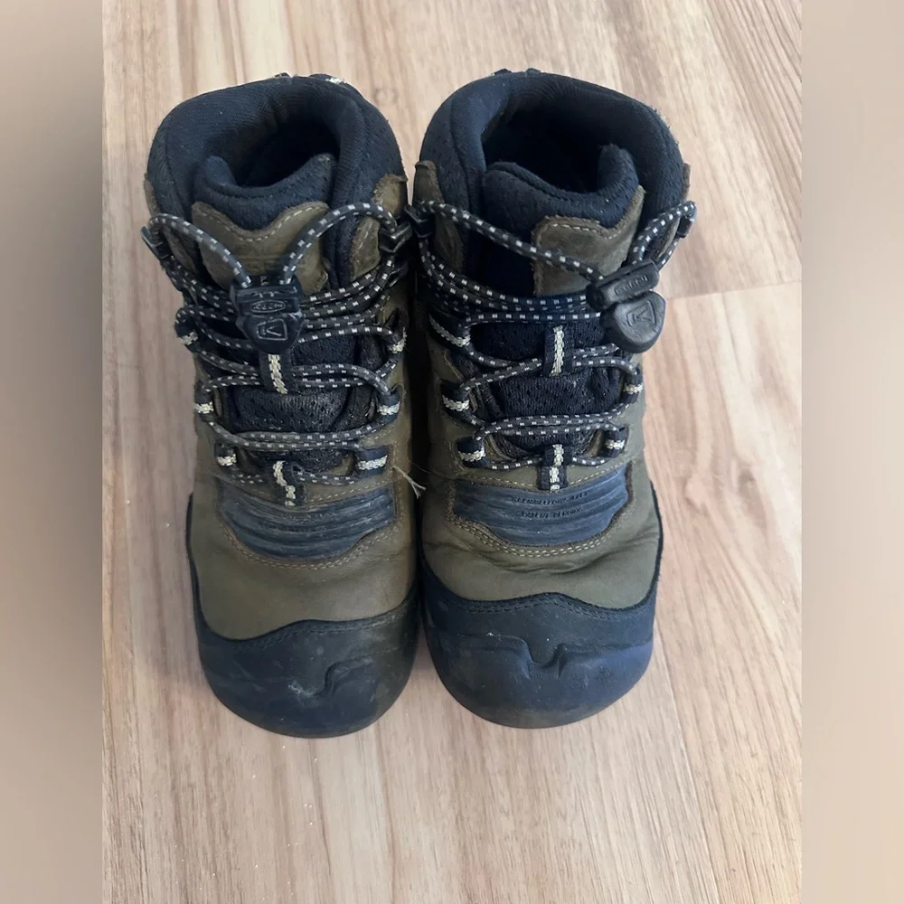 Keen Kids Brown Black Hiking Boots